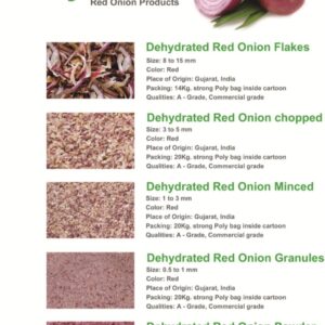 Dehydrated Red Onion Flakes